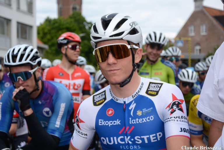 Remco Evenepoel au départ de la Figueira Champions Classic