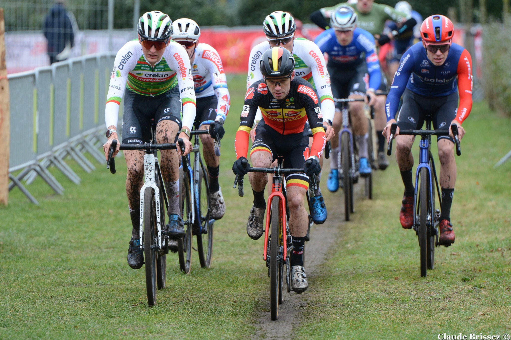 Classement du Cyclo-Cross de Brussels, remporté par Eli Iserbyt.