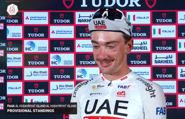 UAE Tour – Brandon McNulty remporte la 2ème étape