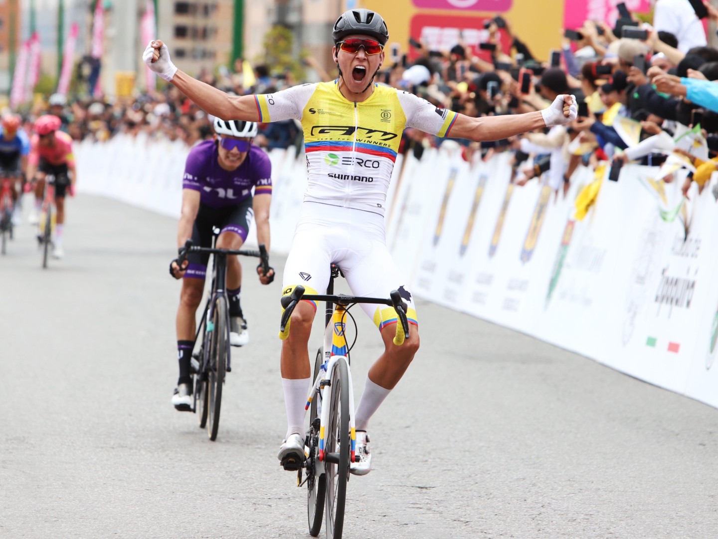 Classement de la 3ème étape du Tour Colombia, remportée par Alejandro Osorio.