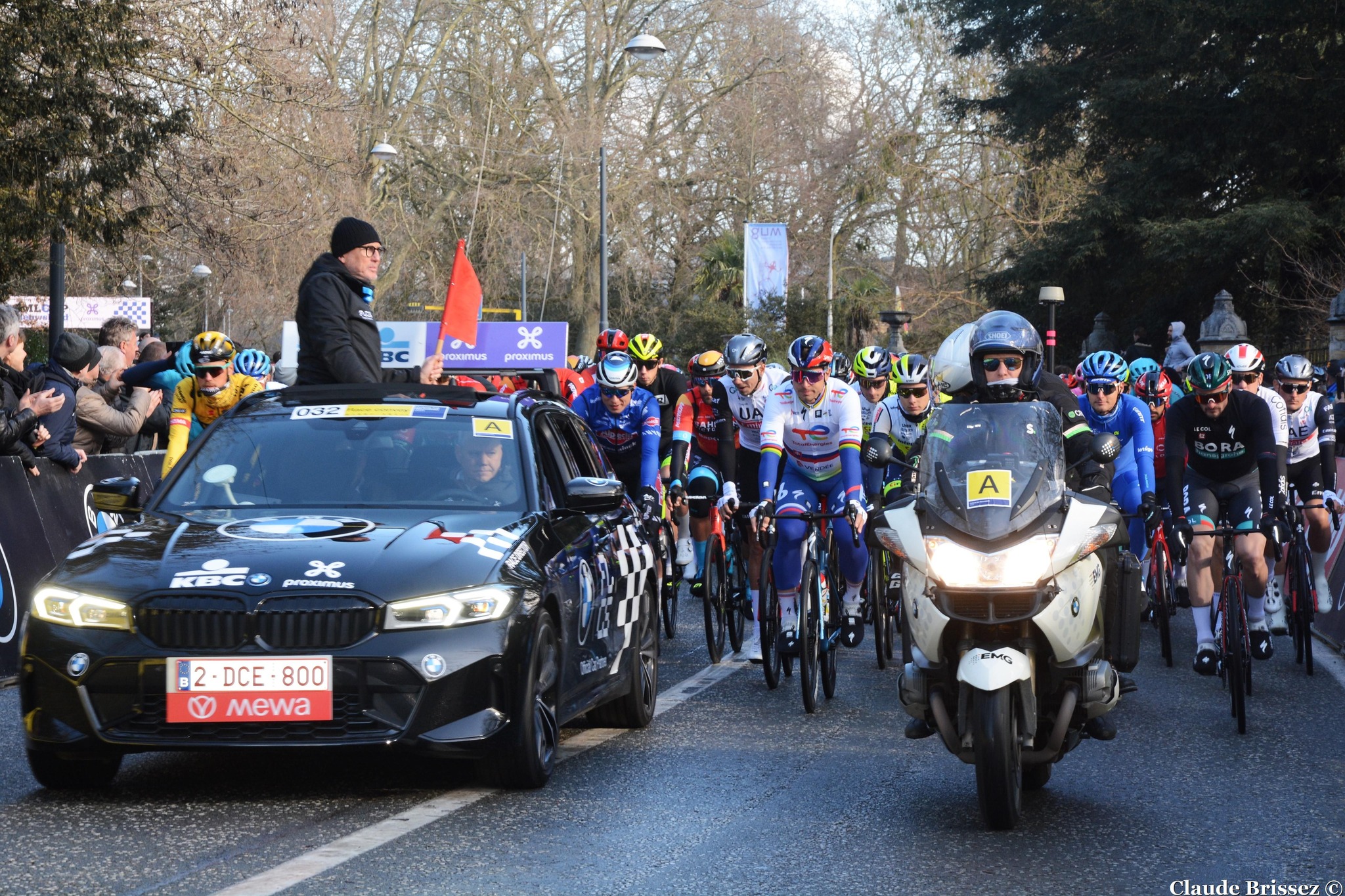 Parcours et favoris du Omloop Het Nieuwsblad 2024.