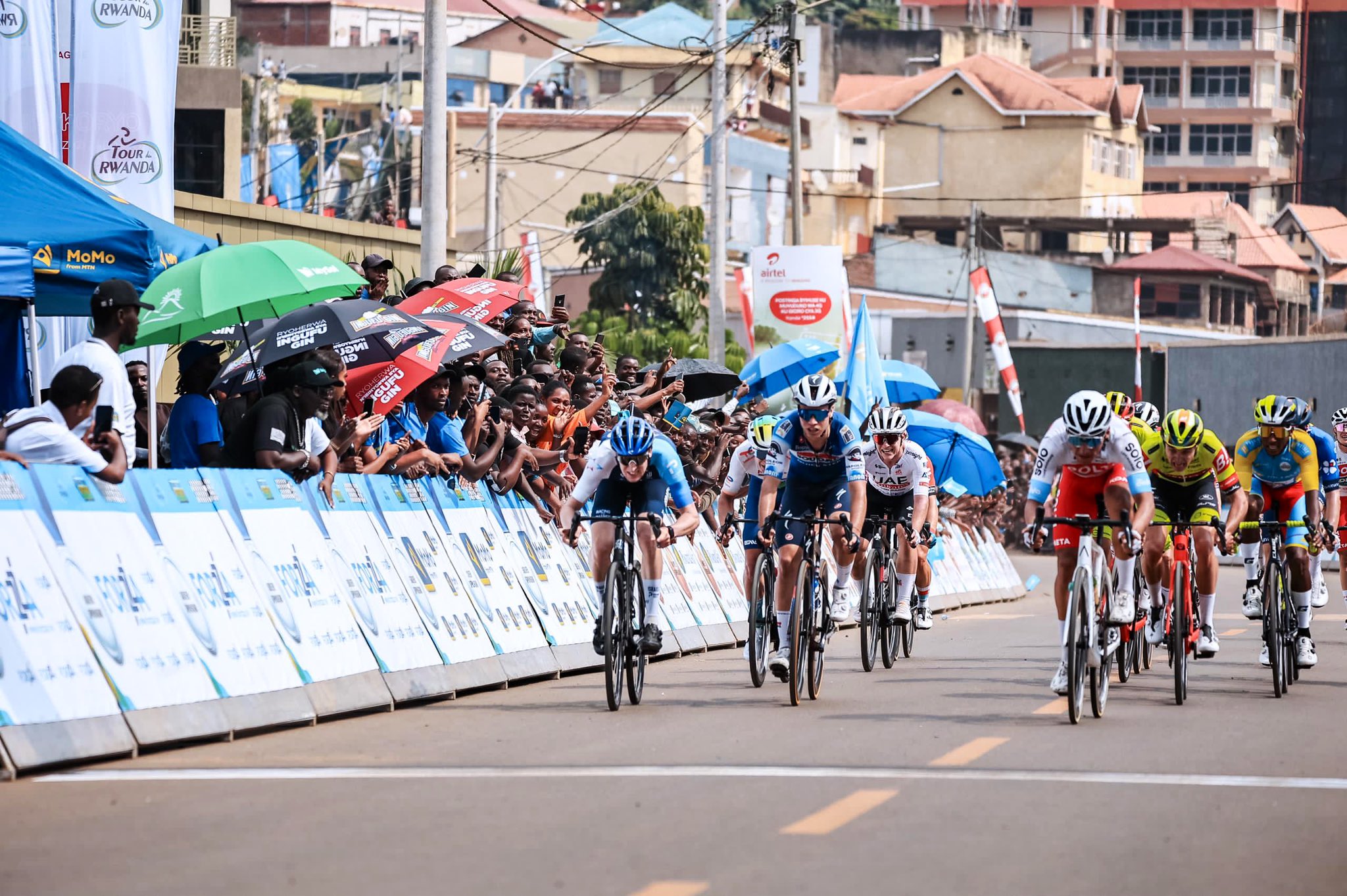 Classement de la 3ème étape du Tour of Rwanda, remportée par Jonathan Restrepo.
