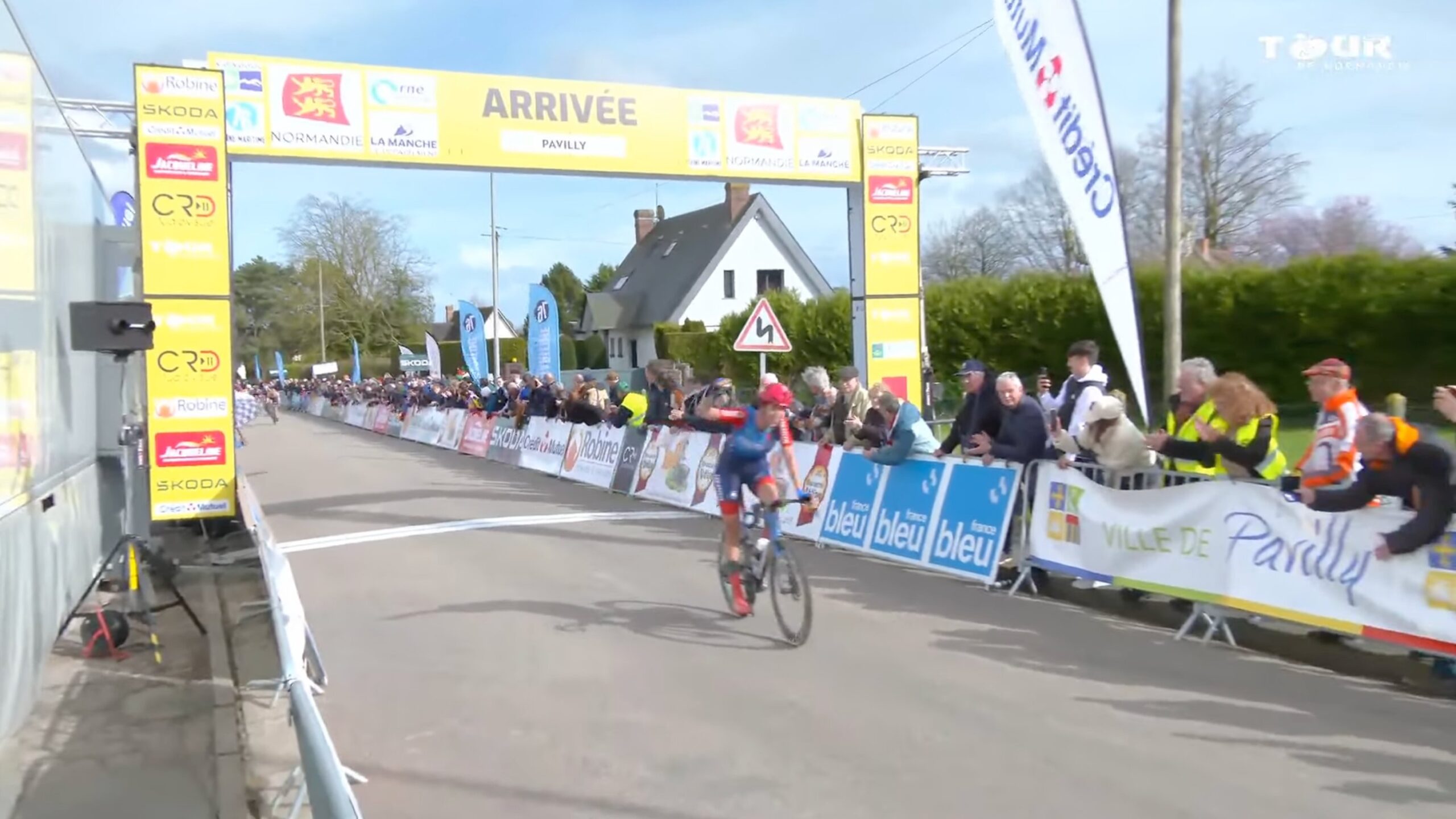 Classement de la 2ème étape du Tour de Normandie, remportée pas Sandra Alonso.