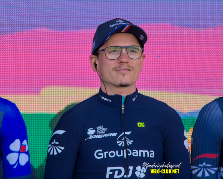 David Gaudu non-partant lors de la 8ème étape de Paris-Nice