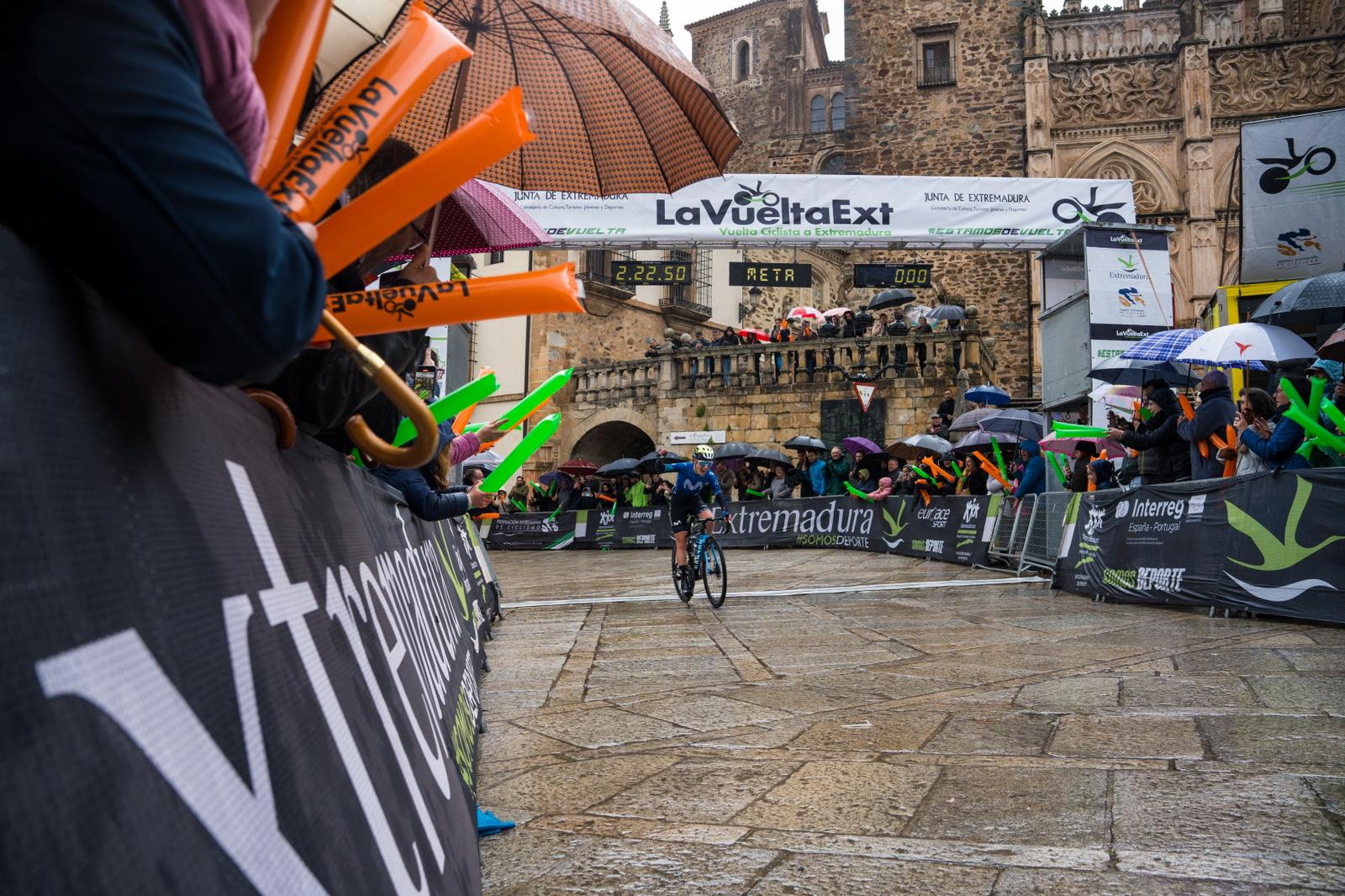 Classement de la 2ème étape de la Vuelta Extremadura Féminas, remportée par Mareille Meijering.