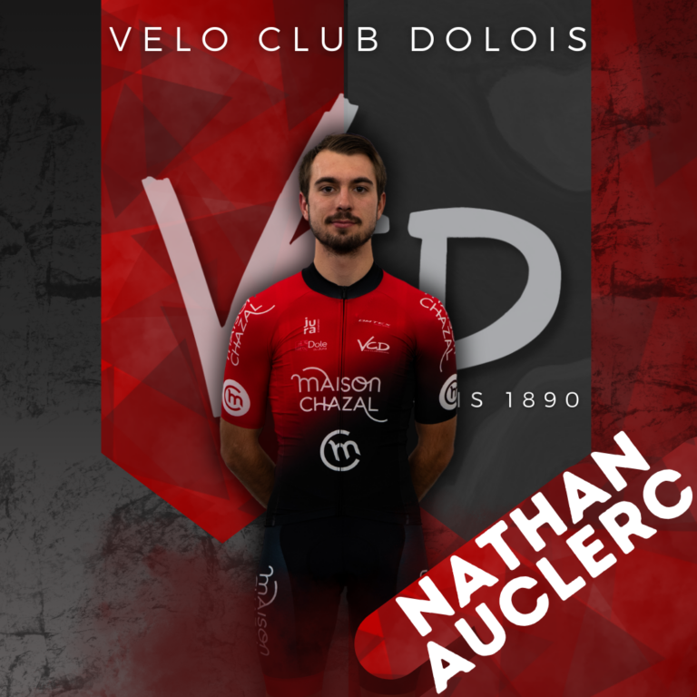Petites Questions à Nathan Auclerc, coureur du club du VC Dolois.