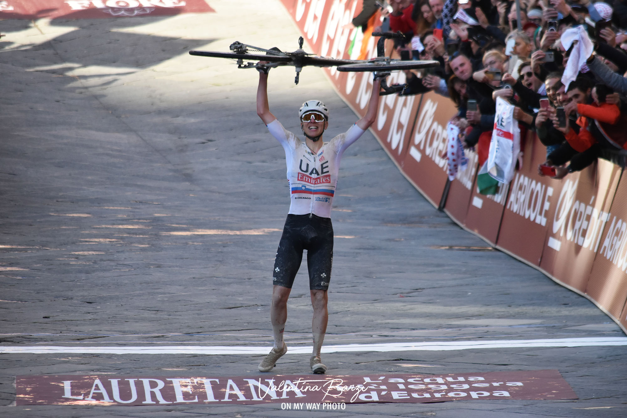 Classement des Strade Bianche, remporté par Tadej Pogacar