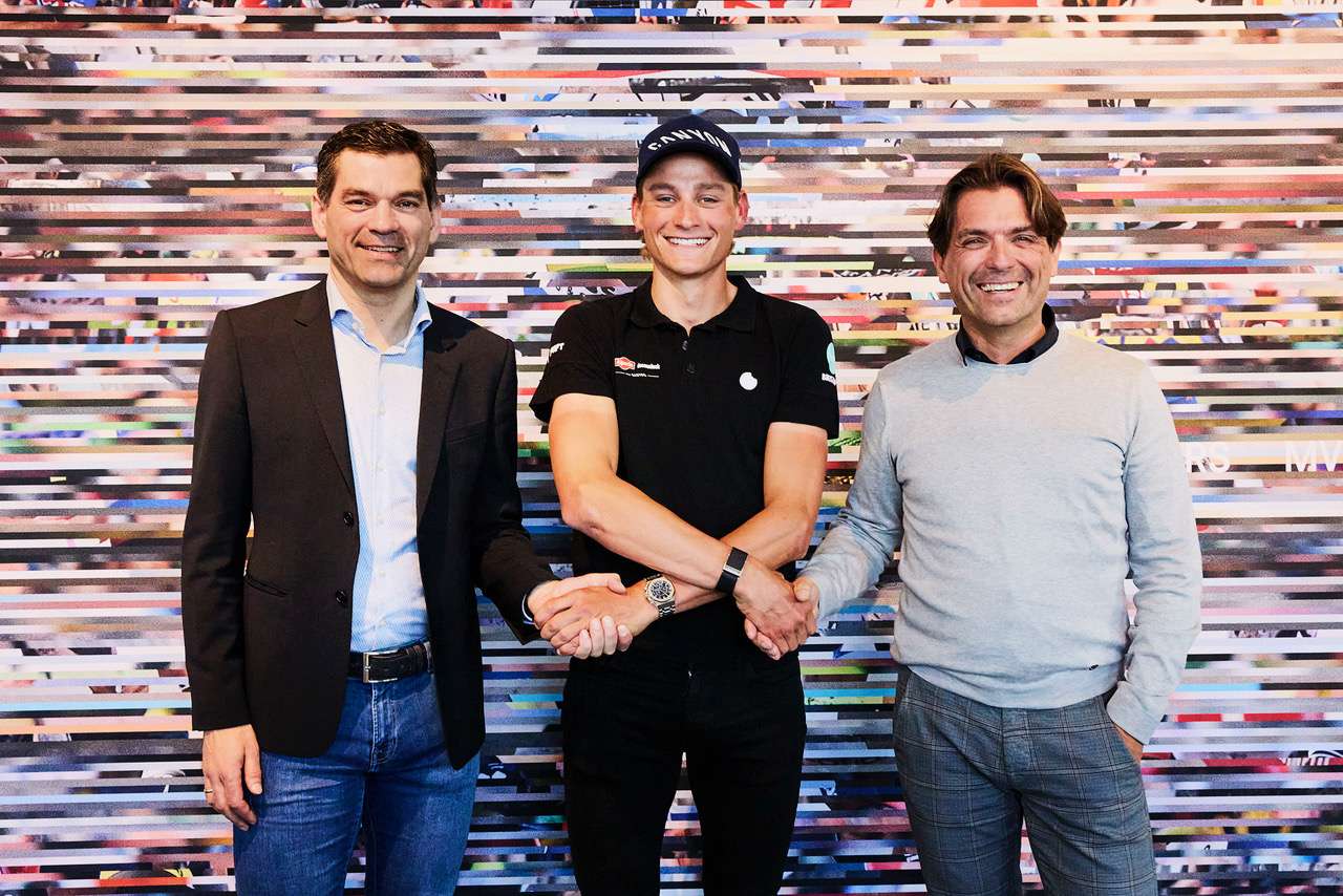 Mathieu Van der Poel a prolongé son contrat avec l'équipe Alpecin - Deceuninck.