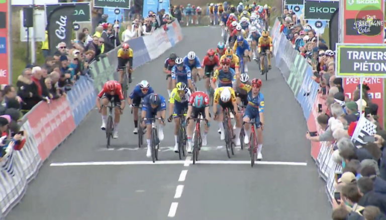 Classement de la 1ère étape du Tour de Bretagne, remportée par Tim Torn Teutenberg.