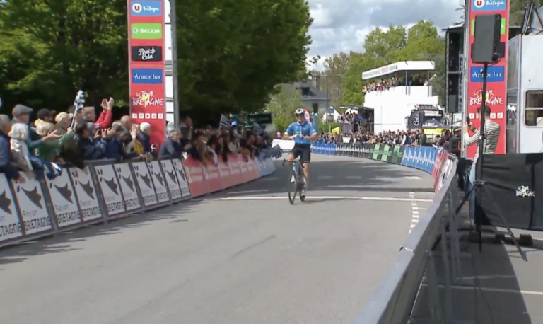 Tour de Bretagne – Baptiste Veistroffer gagne la 4ème étape