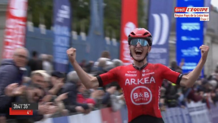 Pays de la Loire Tour – Costiou remporte la 2ème étape