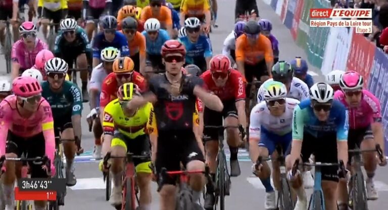 Pays de la Loire Tour – Alberto Dainese gagne la 3ème étape