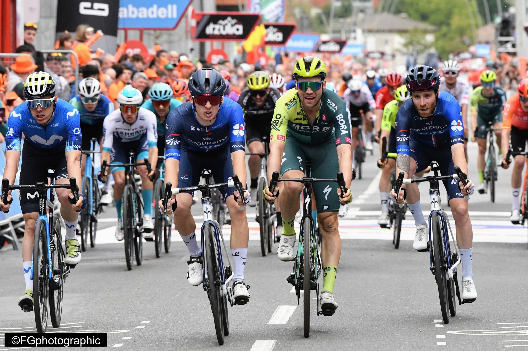 Déclaration de Romain Grégoire avant le départ de Liège-Bastogne-Liège