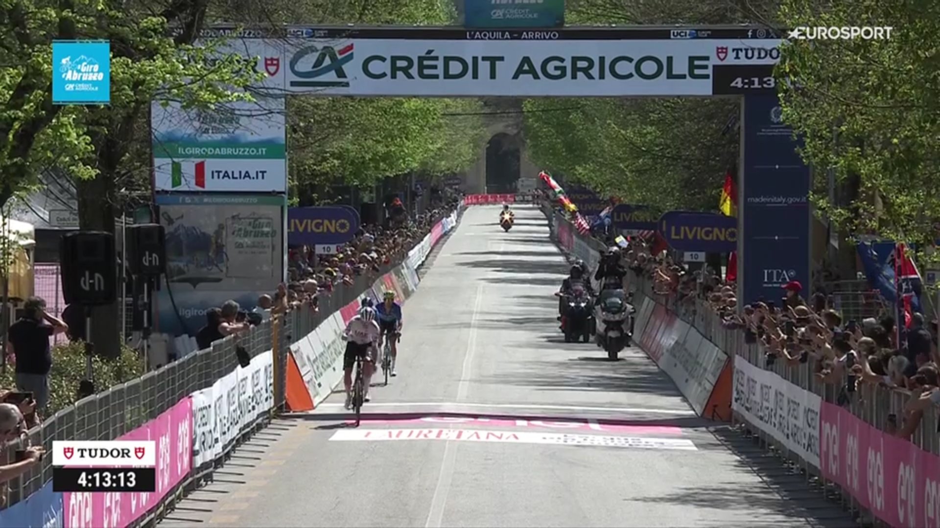 Classement de la 4ème étape du Giro d'Abruzzo, remportée par Pavel Sivakov