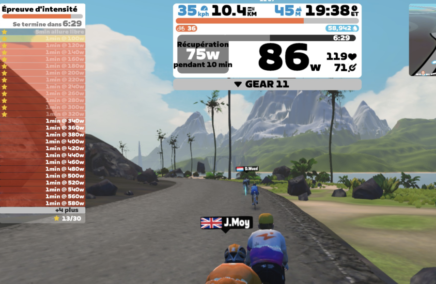 Zwift Climb Portal : le calendrier du mois de mai avec le Mont Fuji