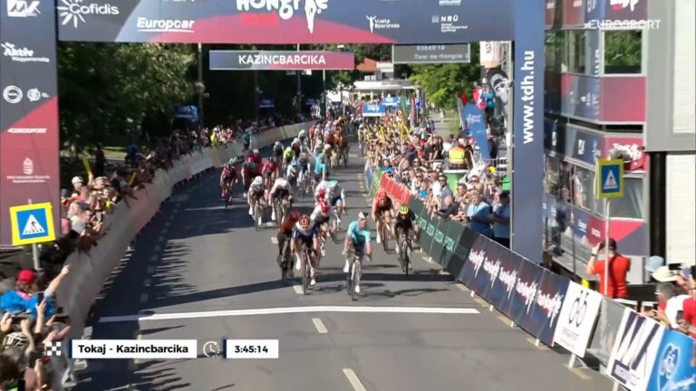 mark Cavendish remporte la 2ème étape du Tour de Hongrie