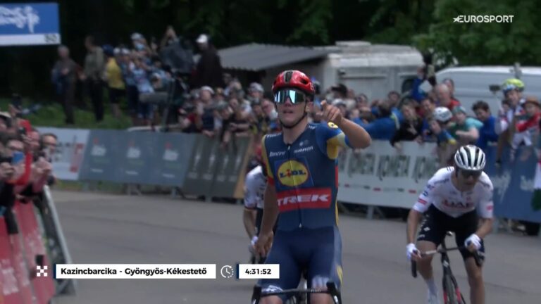 Tour de Hongrie – Thibau Nys remporte la 3ème étape
