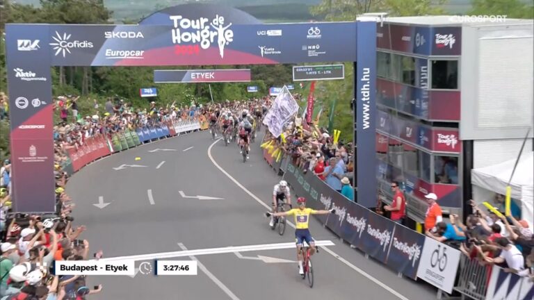 Thibau Nys remporte la 4ème étape du Tour de Hongrie