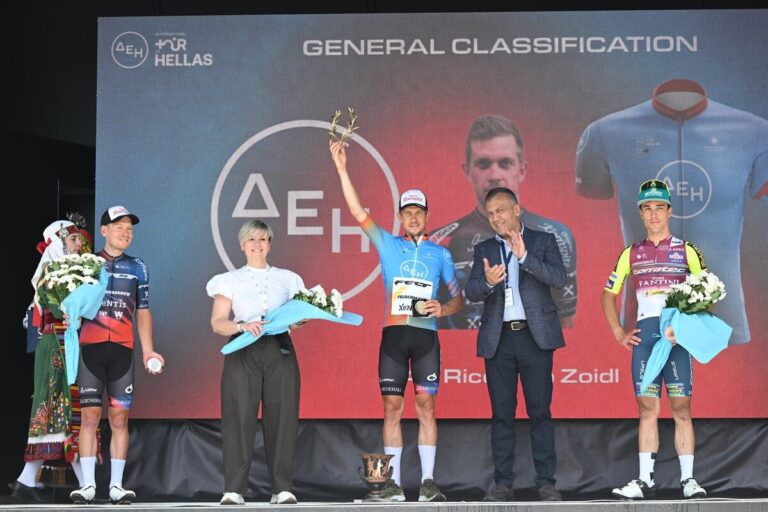 Riccardo Zoidl remporte le classement général du Tour of Hellas