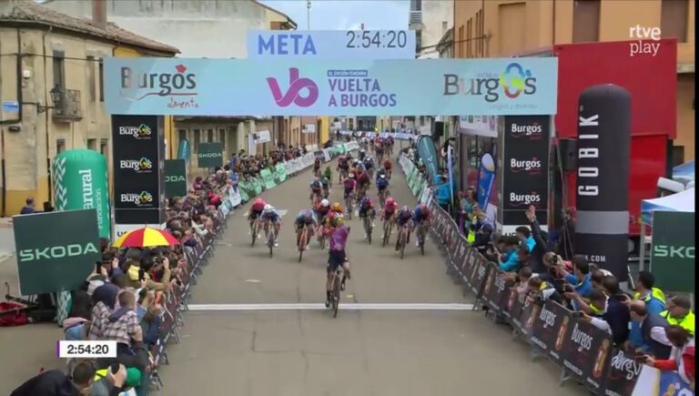 lorena Wiebes remporte la 3ème étape de la Vuelta Burgos