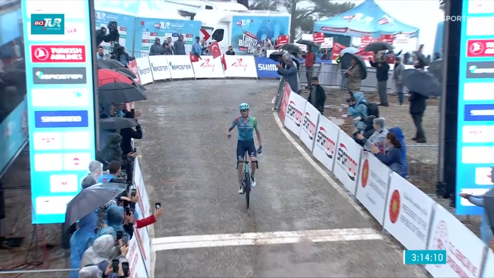 Wout Poels remporte la 4ème étape du Tour de Turquie