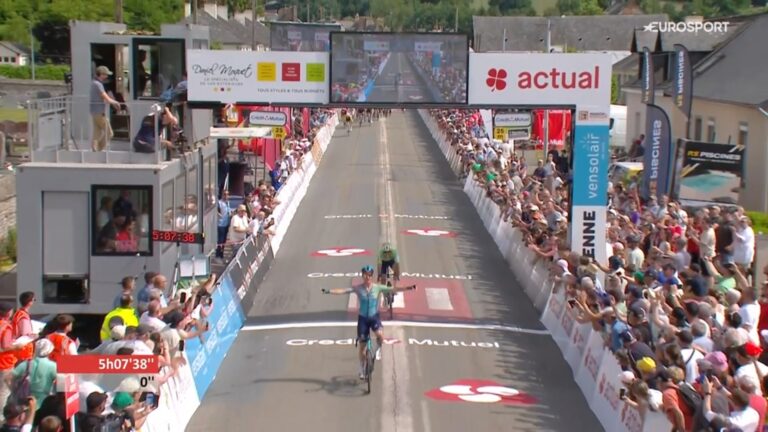 Aaron Gate remporte la 2ème étape des Boucles de la Mayenne