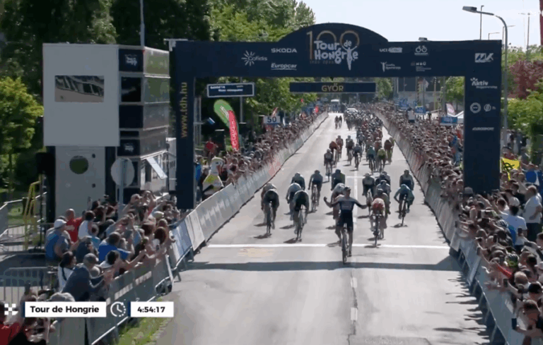 Danny Van Poppel gagne la 1ère étape du Tour de Hongrie
