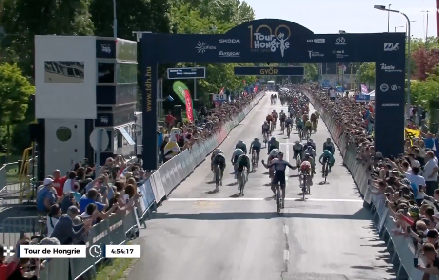Danny Van Poppel gagne la 1ère étape du Tour de Hongrie