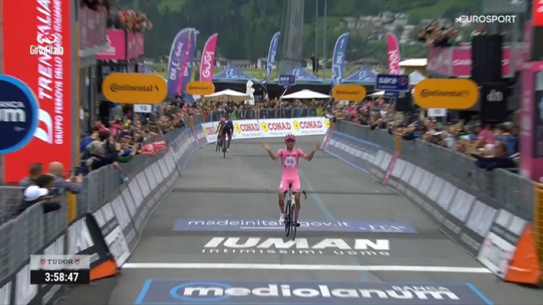 Isaac Del Toro remporte la 17ème étape du Tour d'Italie