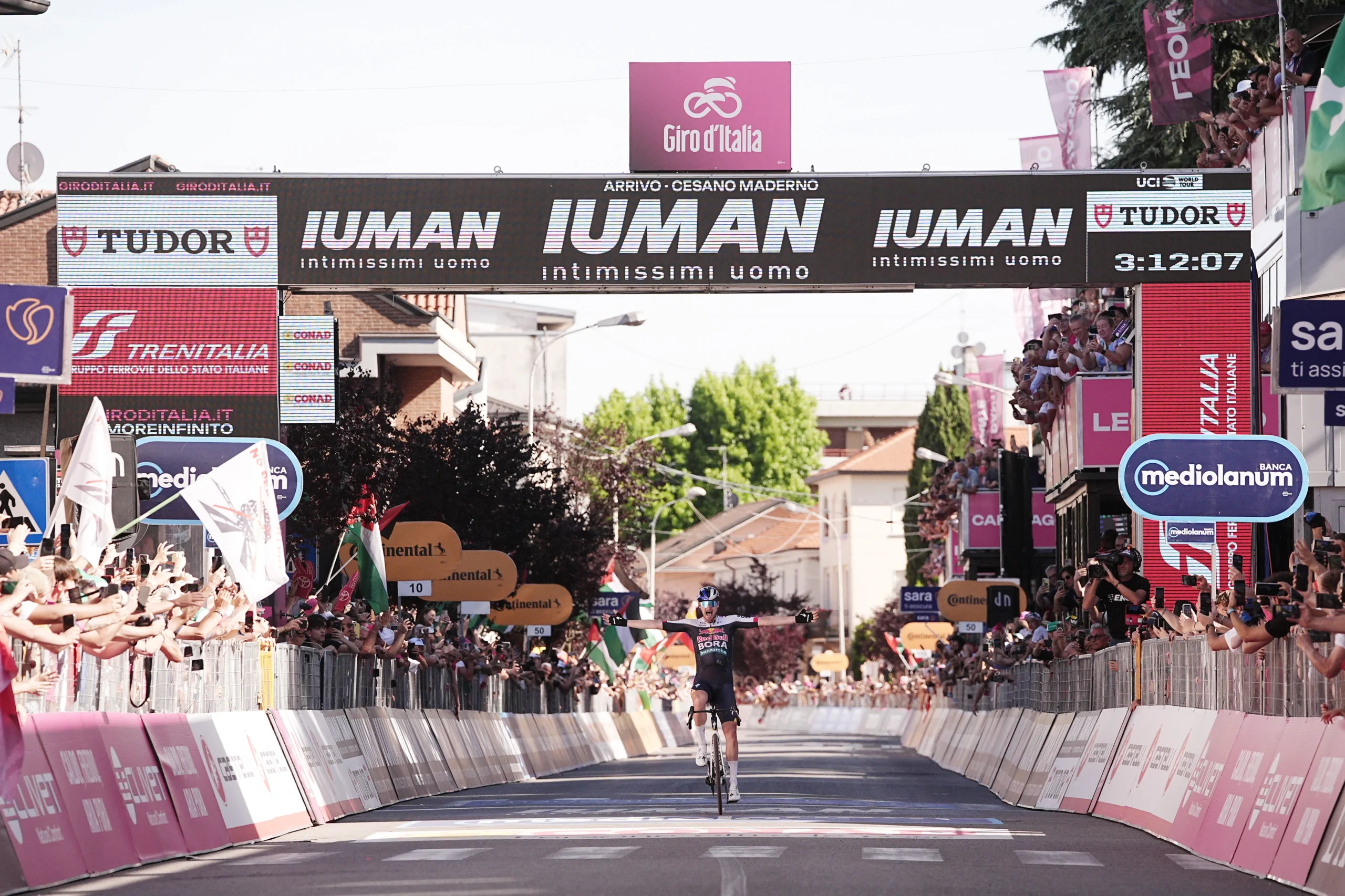 Nico Denz a remporté la 18ème étape du Tour d'Italie.