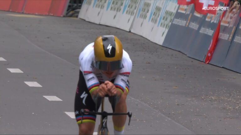 Remco Evenepoel gagne la 5ème étape du Tour de Romandie