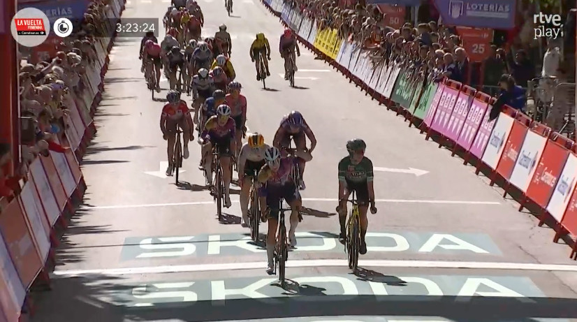 Femke Gerritse gagne la 3ème étape de la Vuelta Femenina