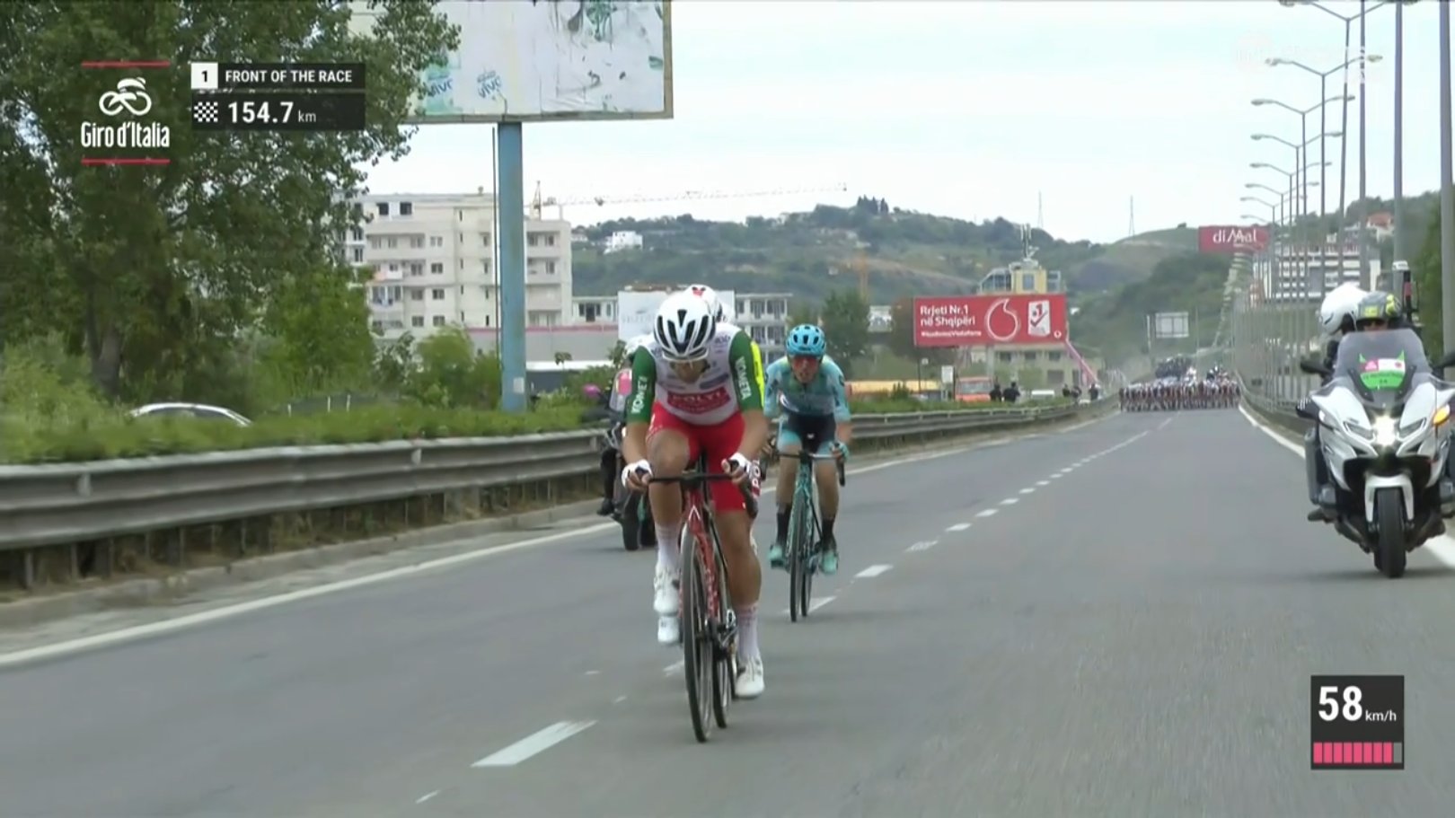 La 1ère échappée du Tour d'Italie est sortie !