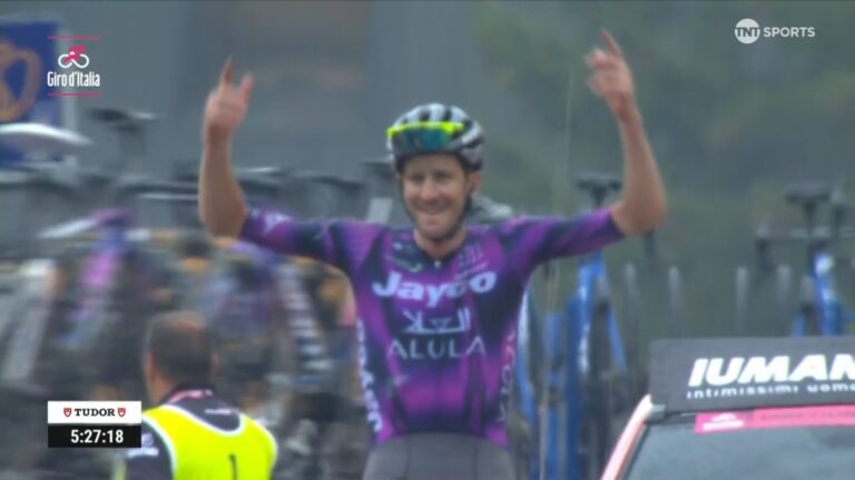 Chris Harper remporte la 20ème étape du Tour d'Italie