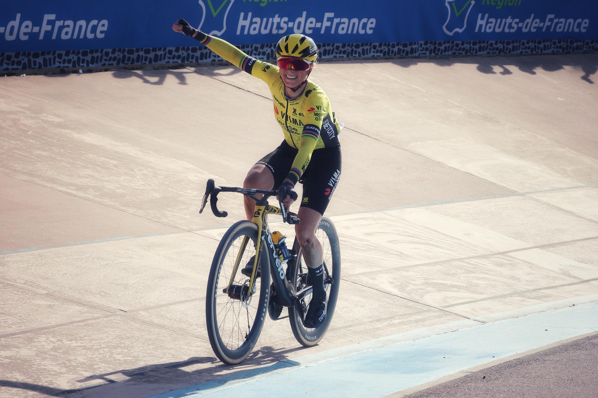Visma avec Pauline Ferrand-Prévot à la Vuelta Femenina