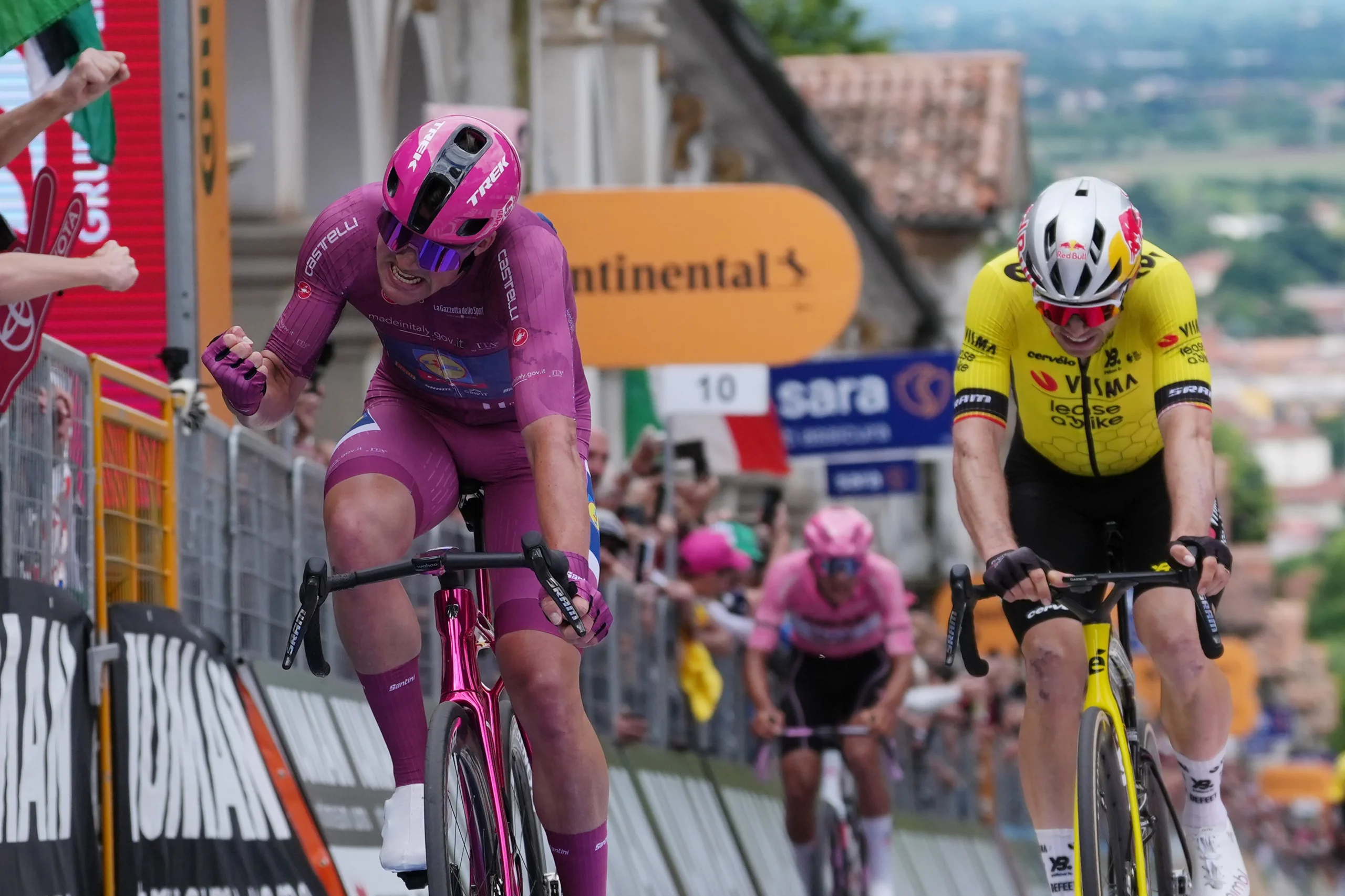 Mads Pedersen a gagné la 13ème étape du Tour d'Italie