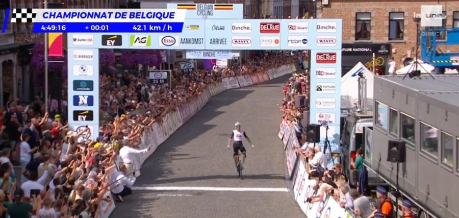 Tim Wellens est sacré champion de Belgique