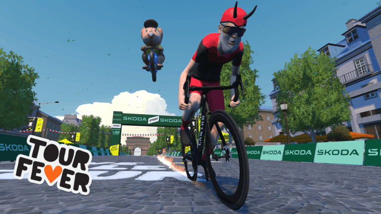 Didi le diable arrive sur Zwift pour le Tour Fever