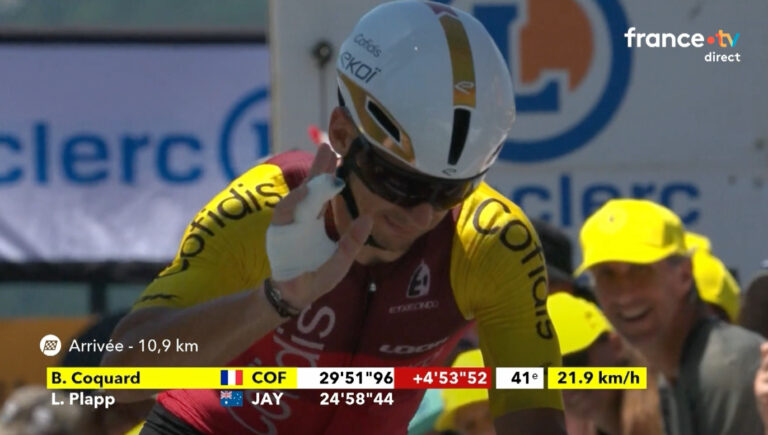 Bryan Coquard quitte les routes du Tour de France
