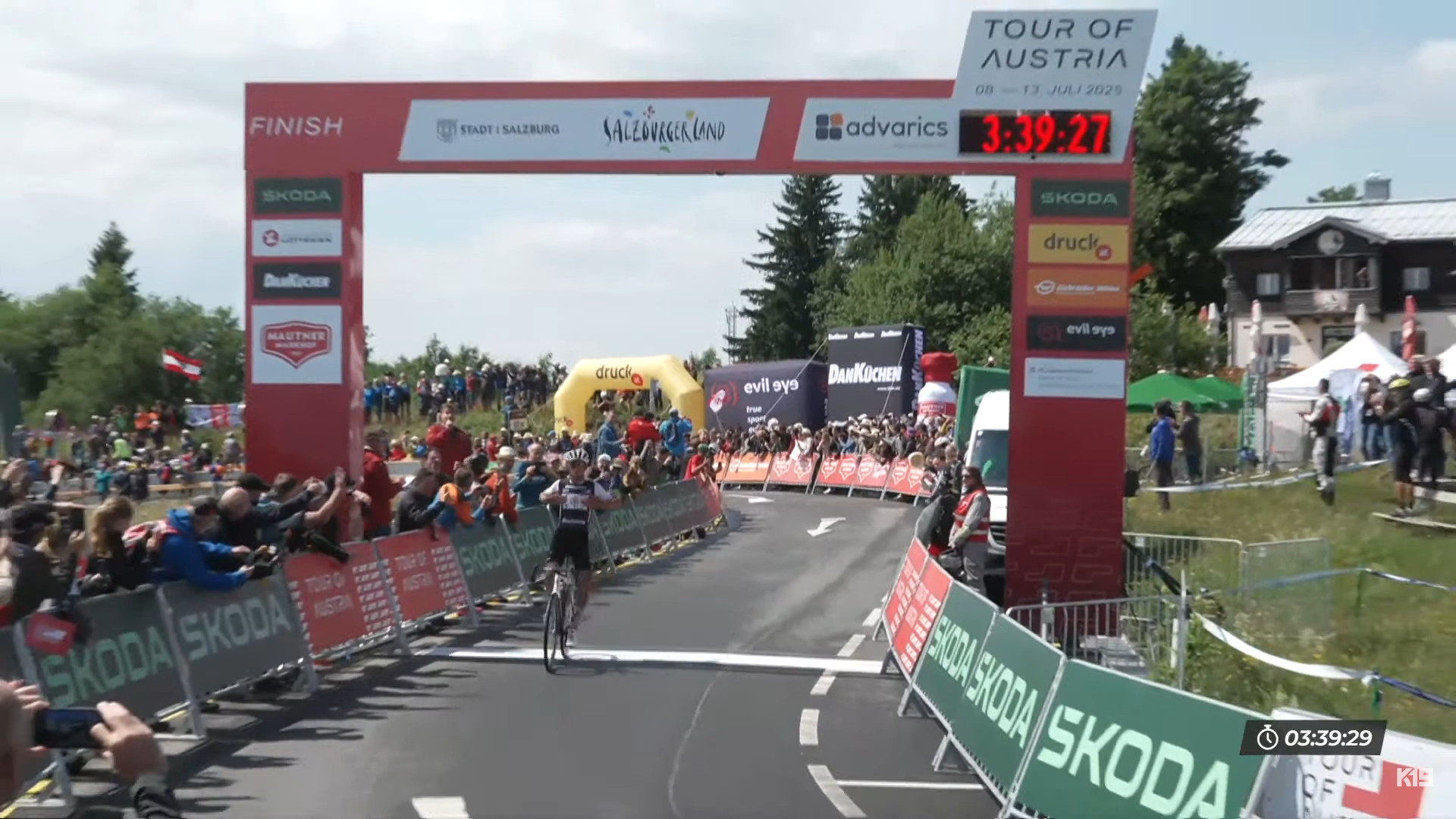 Isaac Del Toro s'offre la 3ème étape du Tour of Austria