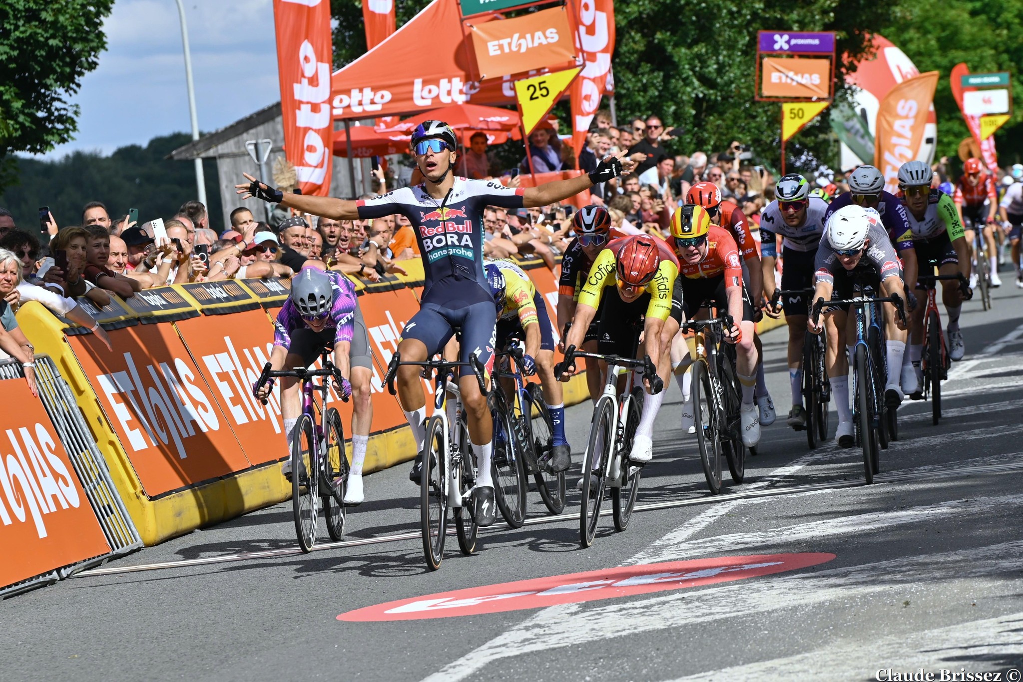 Davide Donati remporte la 3ème étape du Tour de Wallonie