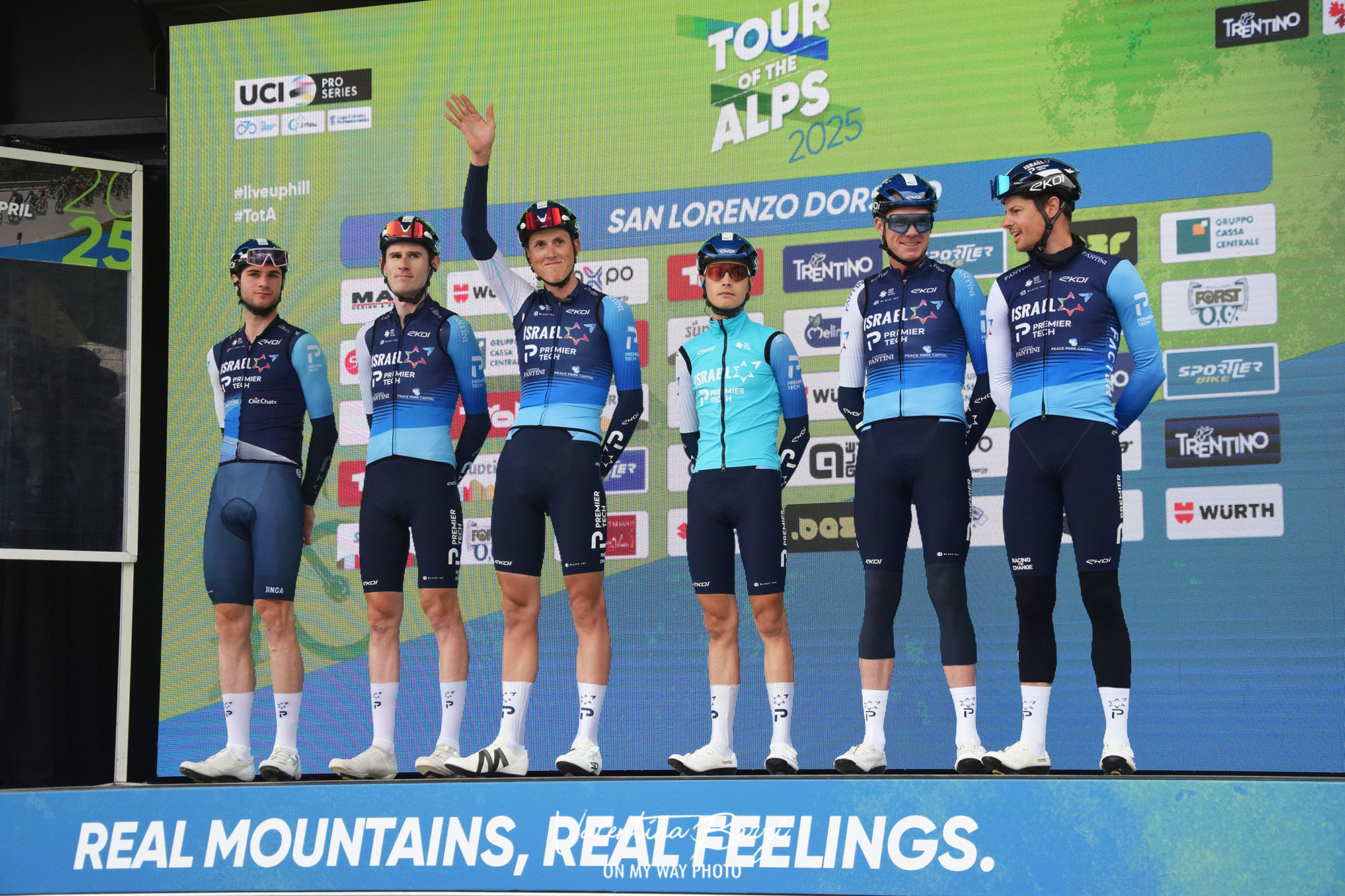 Maillot spécial pour Israel Premiertech lors du Tour de France