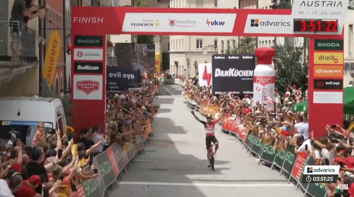 Bob Jungels remporte la 5ème étape du Tour of Austria
