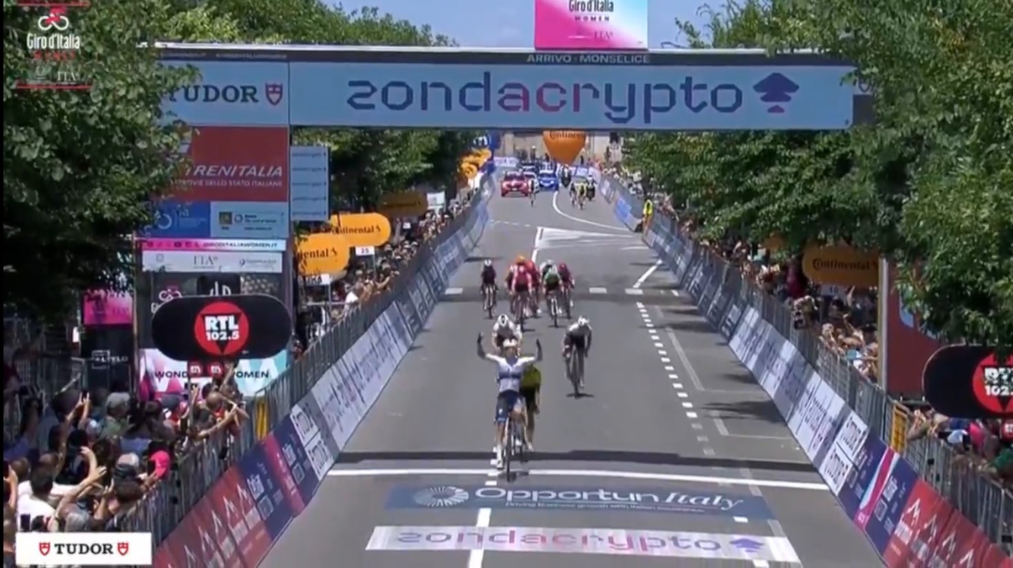Lorena Wiebes remporte la 5ème étape du Giro