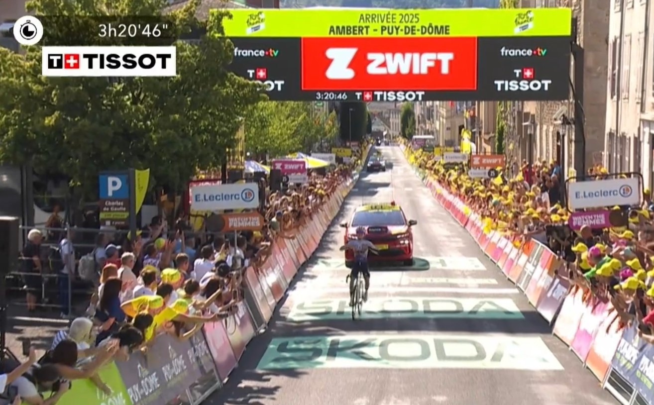 Maeva Squiban gagne la 6ème étape du Tour de France Femmes