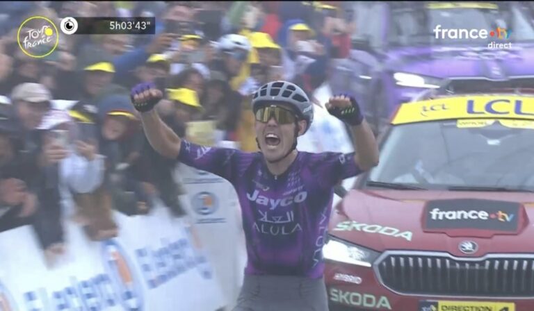 Ben O'Connor s'offre la 18ème étape du Tour de France