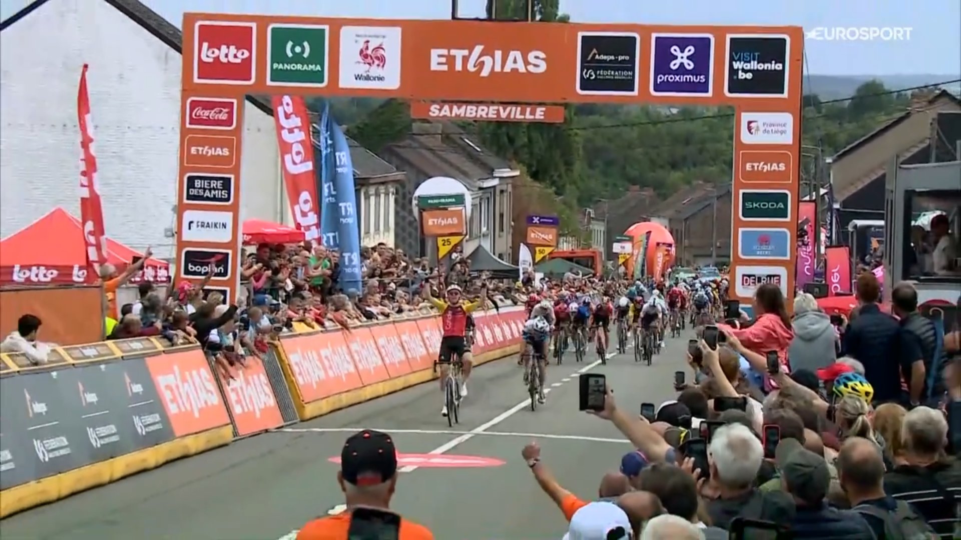 Oliver Knight a remporté la 2ème étape du Tour de Wallonie