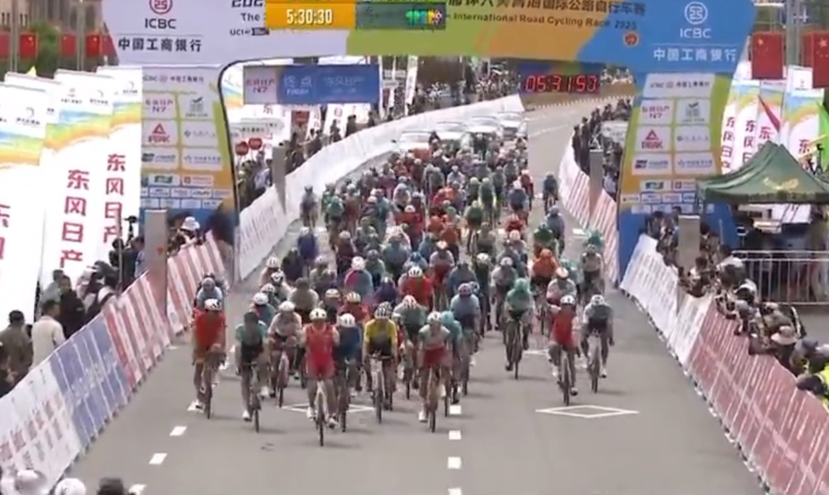 Salby remporte la 3ème étape du Tour of Magnificent Qinghai
