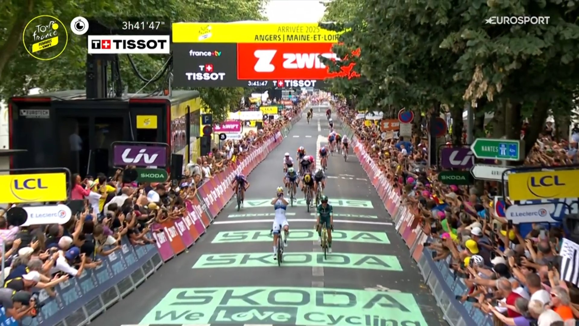 Lorena Wiebes gagne la 3ème étape du Tour de France Femmes