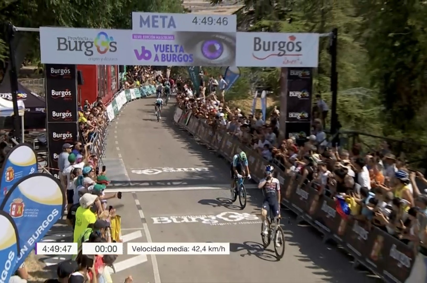 Roger Adria s'impose lors de la 1ère étape de la Vuelta a Burgos